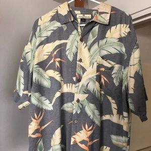Tommy Bahama silk shirt-vintage